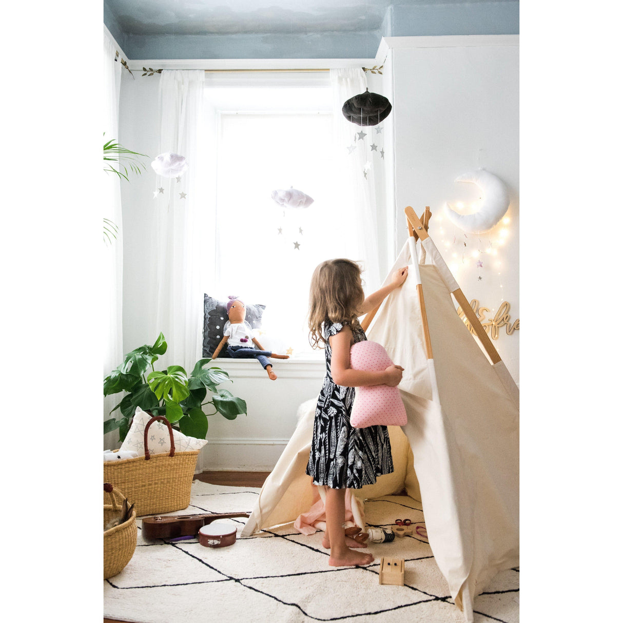 Rugs by Roo | Lorena Canals Bereber Beige Machine Washable Area Rug-C-BW-BE-BEIGE