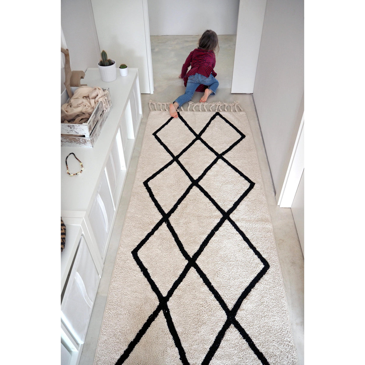 Rugs by Roo | Lorena Canals Bereber Beige Machine Washable Area Rug-C-BW-BE-BEIGE