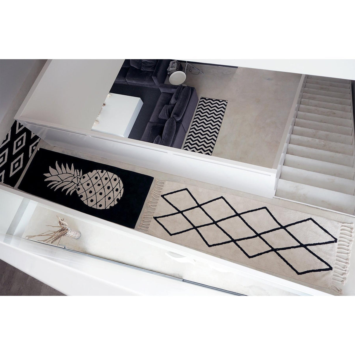 Rugs by Roo | Lorena Canals Bereber Beige Machine Washable Area Rug-C-BW-BE-BEIGE