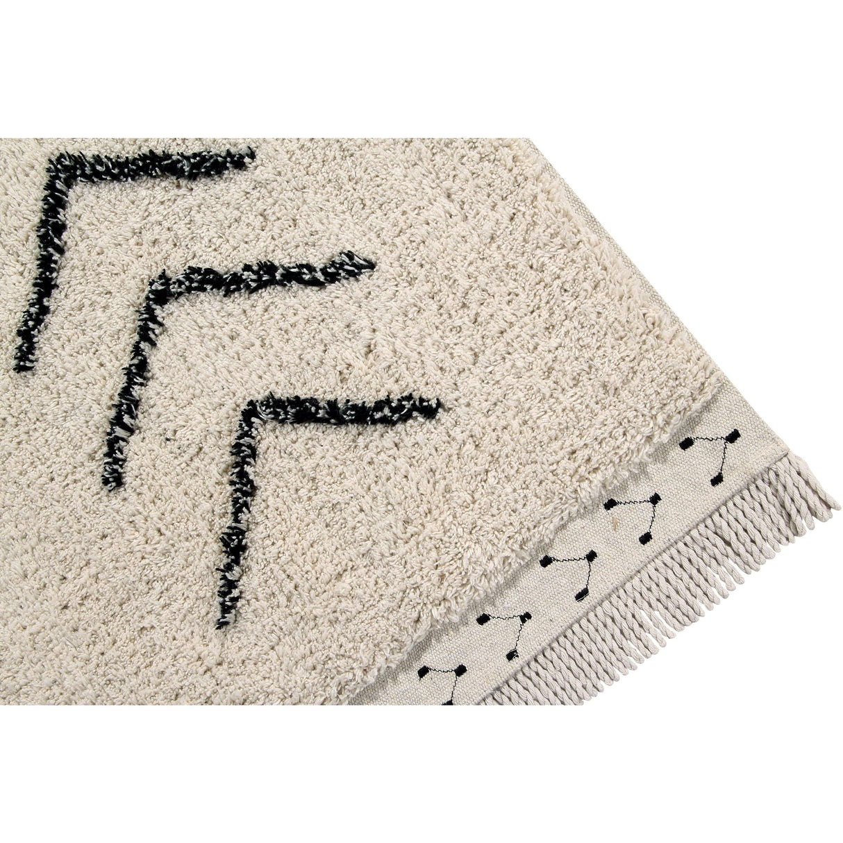 Rugs by Roo | Lorena Canals Bereber Rhombs Machine Washable Area Rug-C-BER-RHOMBS