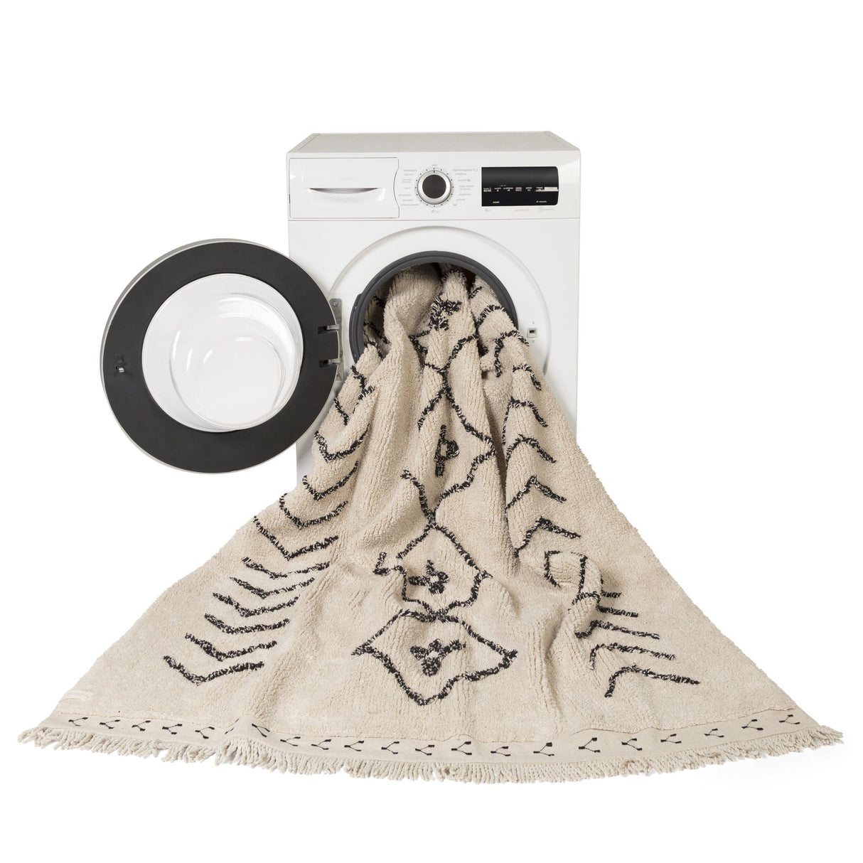 Rugs by Roo | Lorena Canals Bereber Rhombs Machine Washable Area Rug-C-BER-RHOMBS