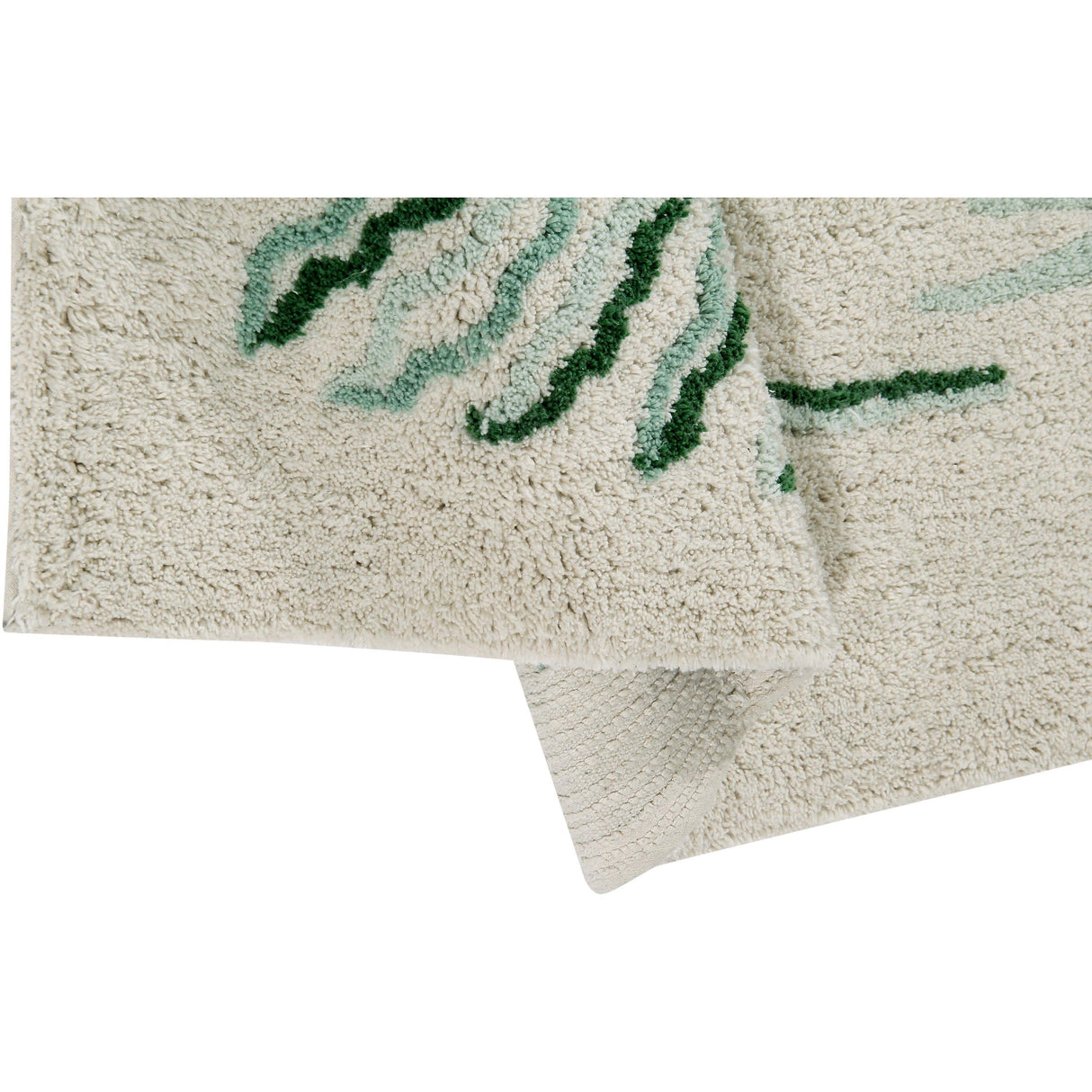 Rugs by Roo | Lorena Canals Botanic Plants Machine Washable Area Rug-C-BOTANIC