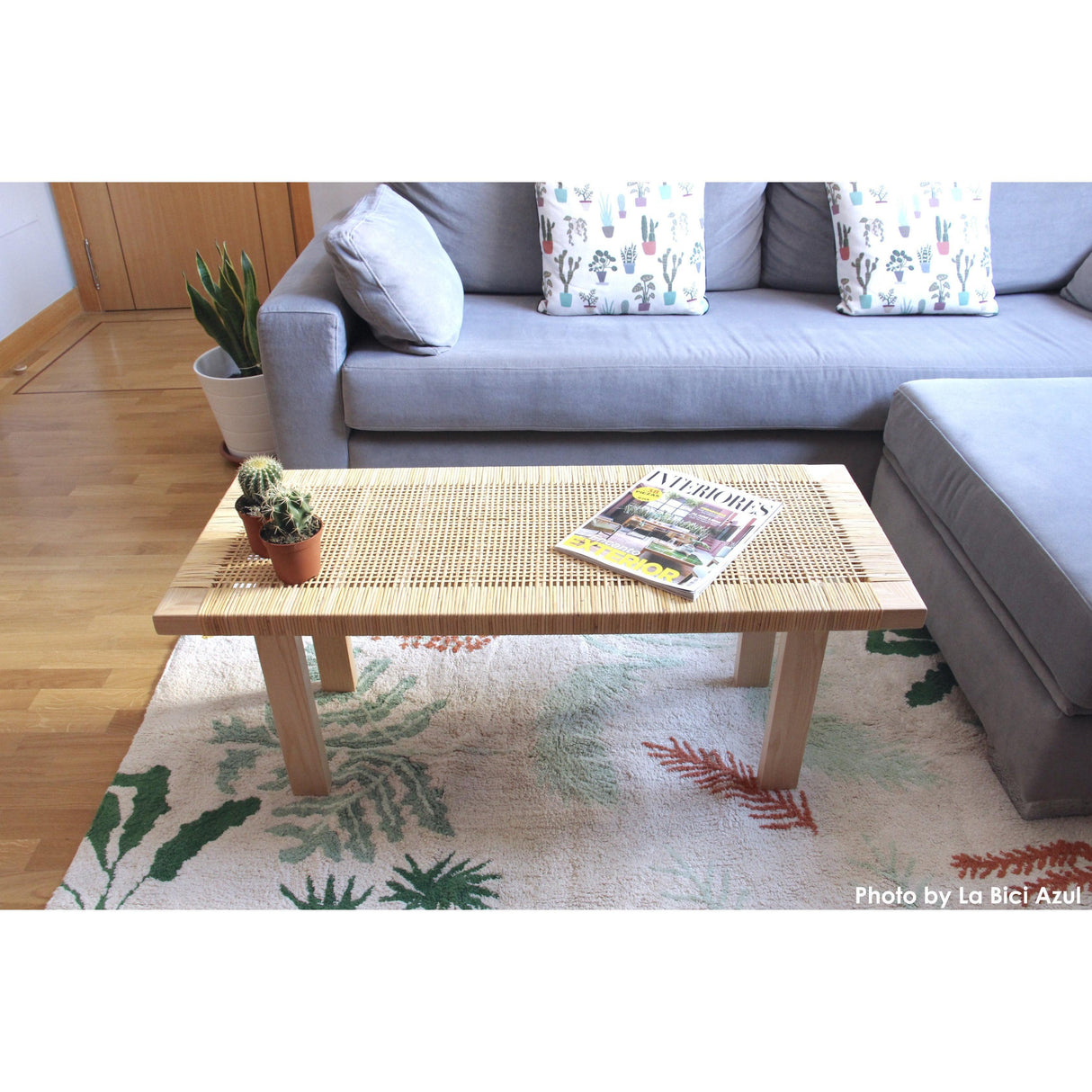 Rugs by Roo | Lorena Canals Botanic Plants Machine Washable Area Rug-C-BOTANIC