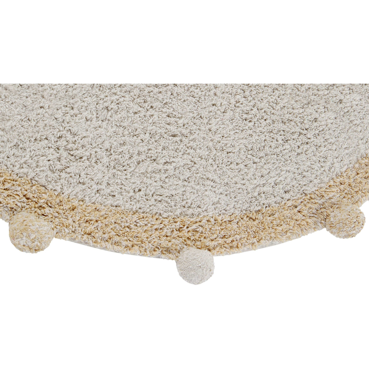 Rugs by Roo | Lorena Canals Bubbly Natural Honey Washable Area Rug-C-BUBBLY-HNY