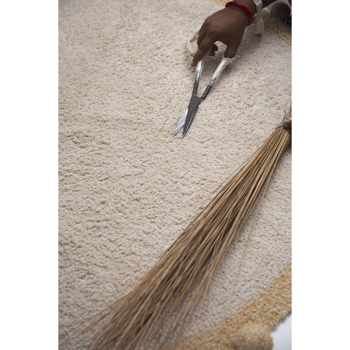 Rugs by Roo | Lorena Canals Bubbly Natural Honey Washable Area Rug-C-BUBBLY-HNY