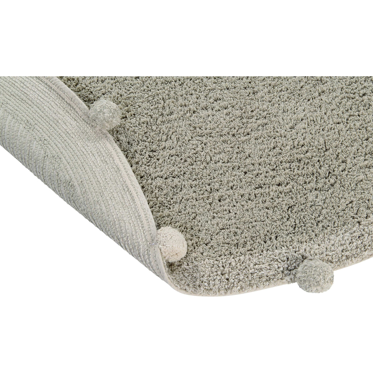 Rugs by Roo | Lorena Canals Bubbly Natural Olive Washable Area Rug-C-BUBBLY-OLV