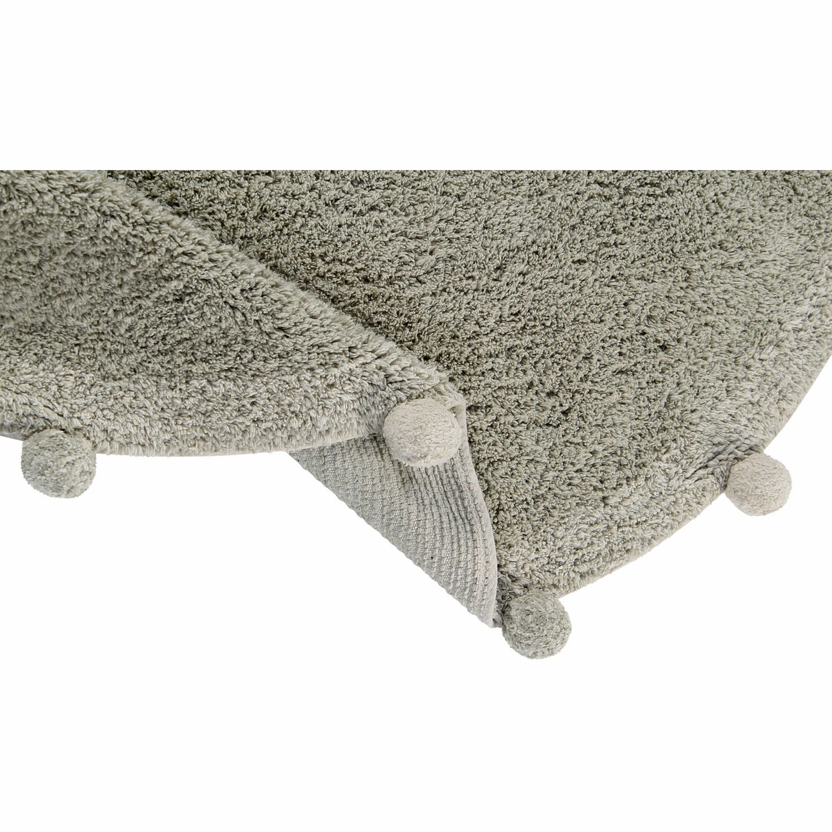 Rugs by Roo | Lorena Canals Bubbly Natural Olive Washable Area Rug-C-BUBBLY-OLV