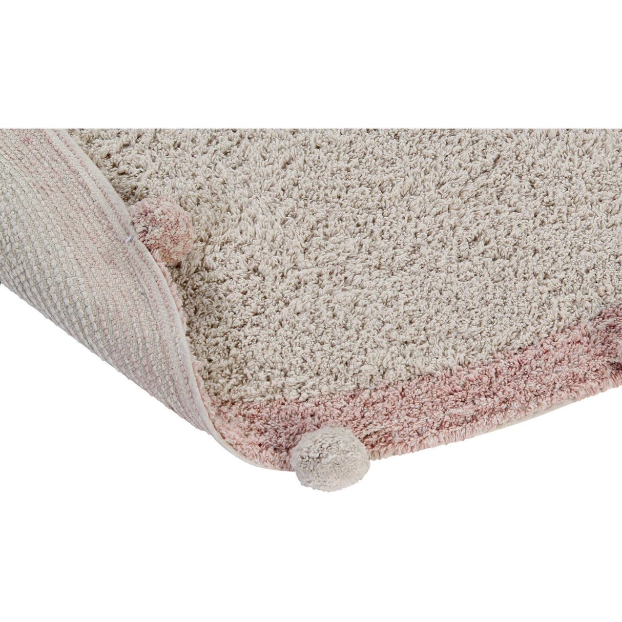 Rugs by Roo | Lorena Canals Bubbly Natural Vintage Nude Washable Area Rug-C-BUBBLY-VNU