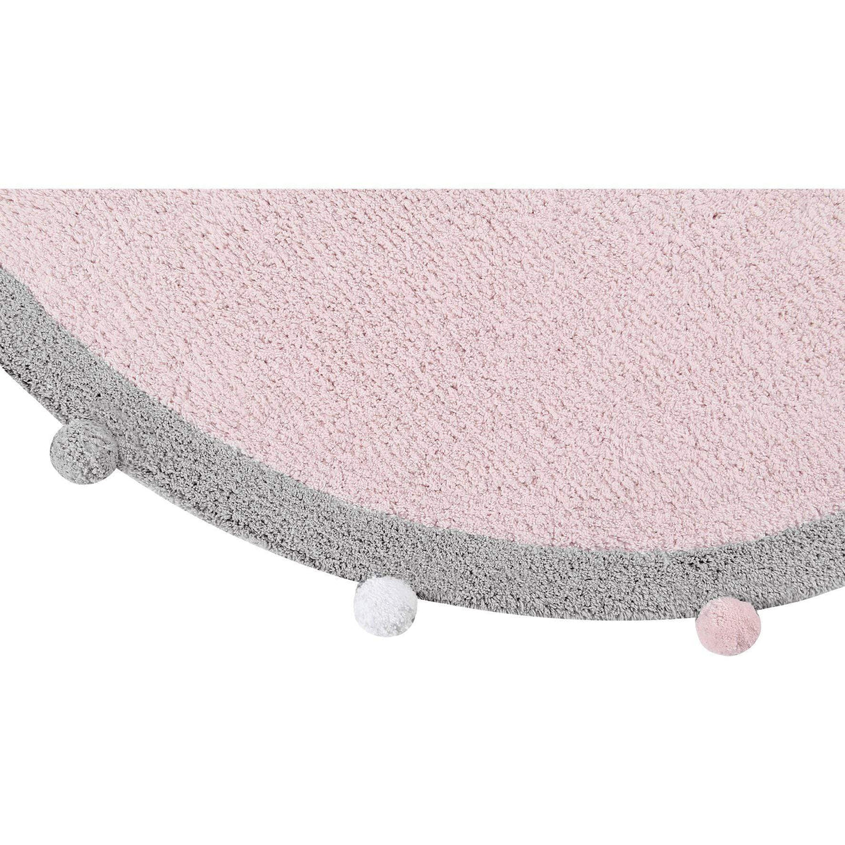 Rugs by Roo | Lorena Canals Bubbly Soft Pink Machine Washable Area Rug-C-BUBBLY-PK