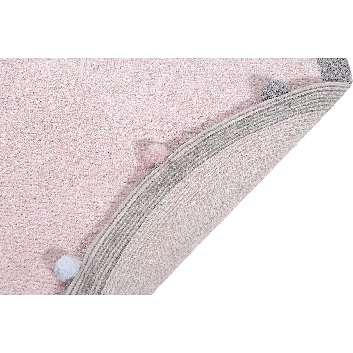 Rugs by Roo | Lorena Canals Bubbly Soft Pink Machine Washable Area Rug-C-BUBBLY-PK
