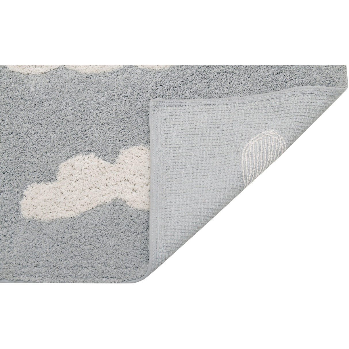 Rugs by Roo | Lorena Canals Clouds Grey Machine Washable Area Rug-C-CL-G