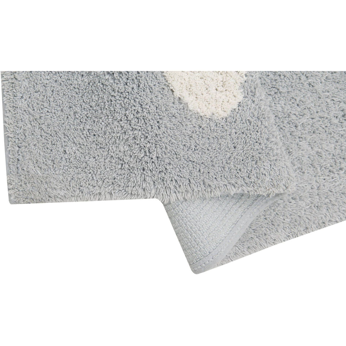 Rugs by Roo | Lorena Canals Clouds Grey Machine Washable Area Rug-C-CL-G