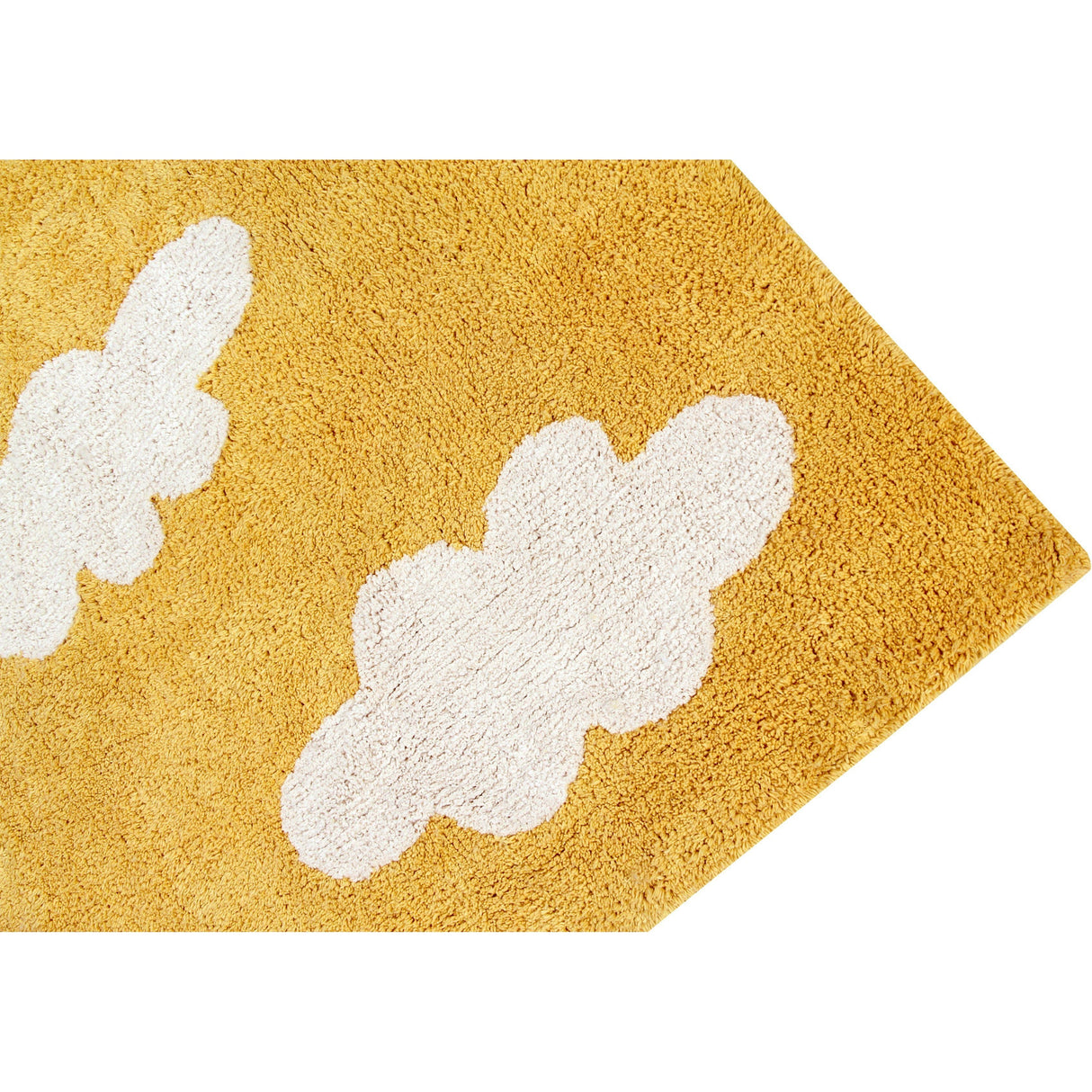 Rugs by Roo | Lorena Canals Clouds Mustard Machine Washable Area Rug-C-CL-MU
