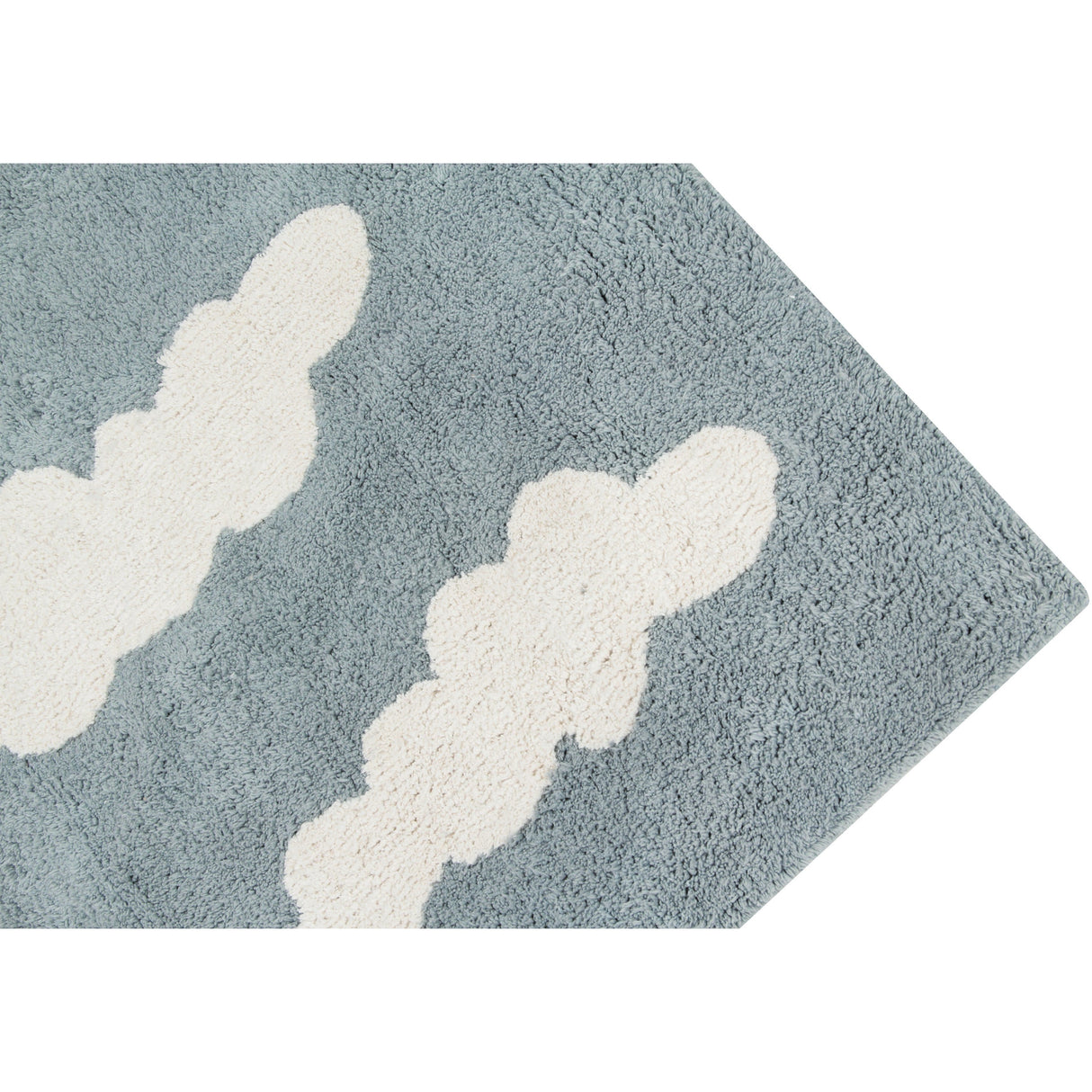 Rugs by Roo | Lorena Canals Clouds Vintage Blue Machine Washable Area Rug-C-CL-VB