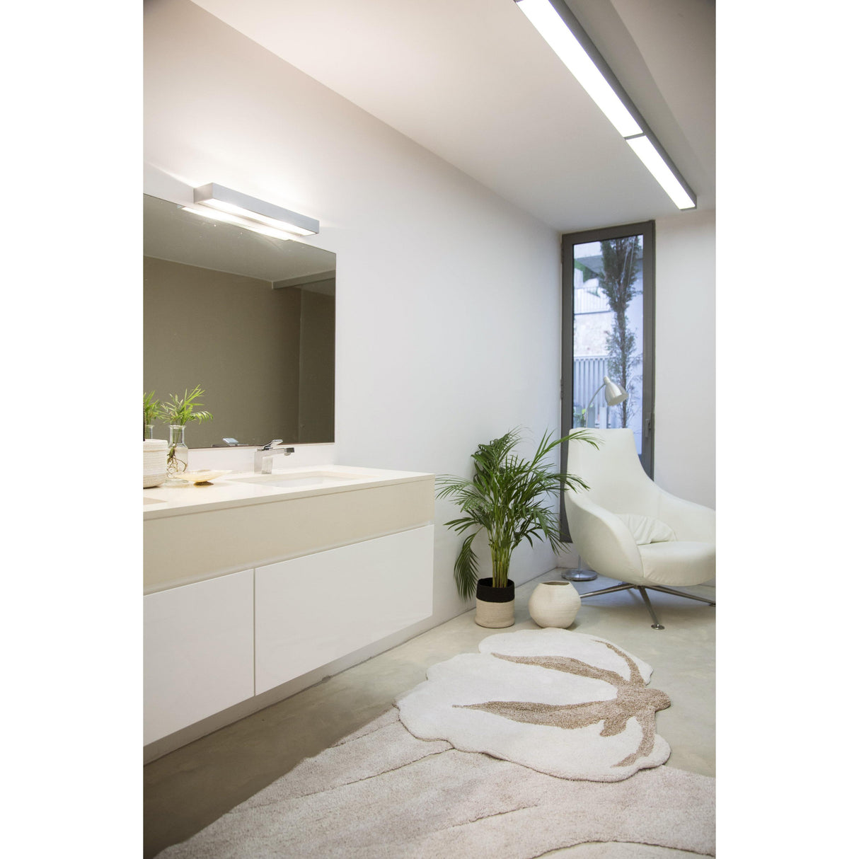 Rugs by Roo | Lorena Canals Cotton Flower Machine Washable Area Rug-C-COT-FLOWER