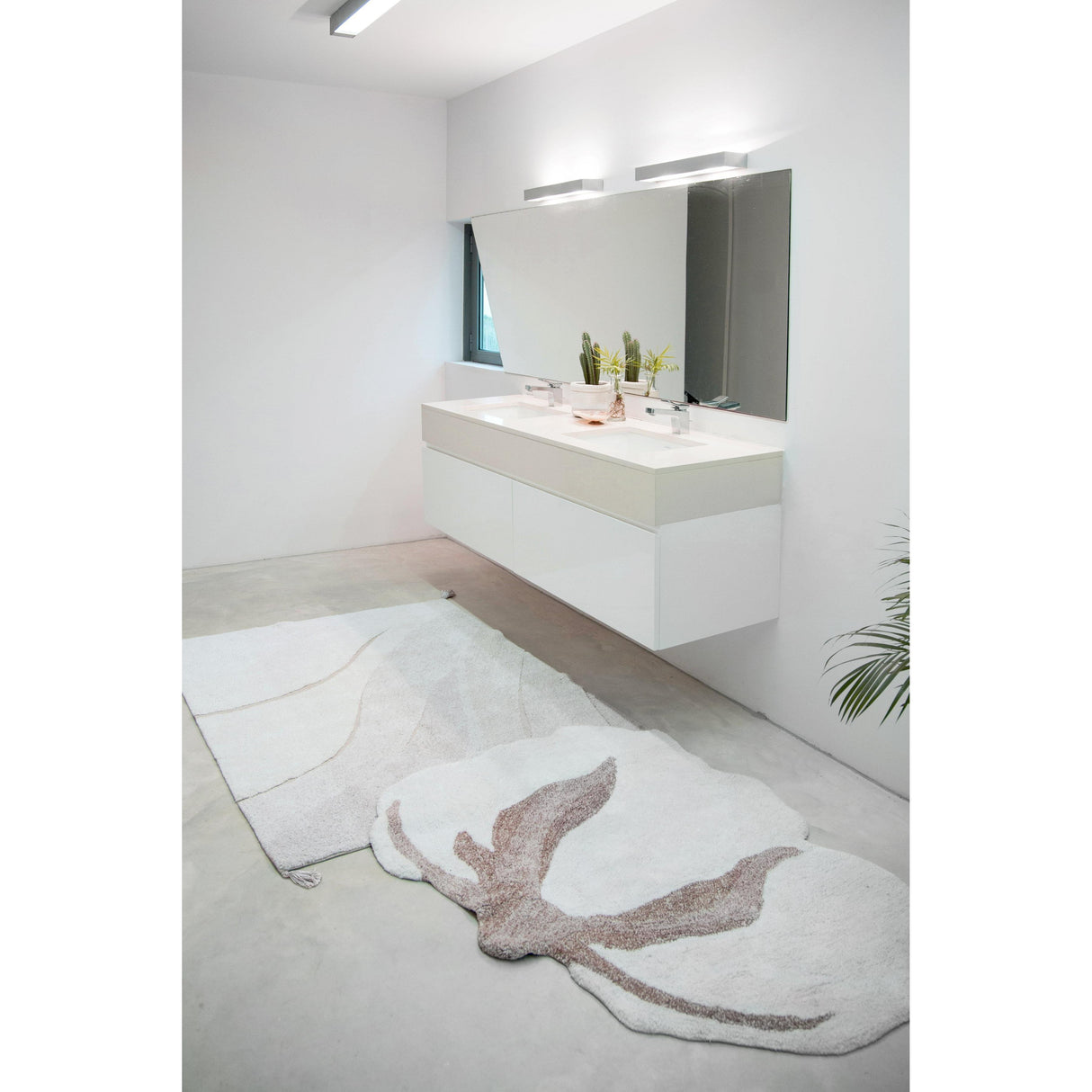 Rugs by Roo | Lorena Canals Cotton Flower Machine Washable Area Rug-C-COT-FLOWER