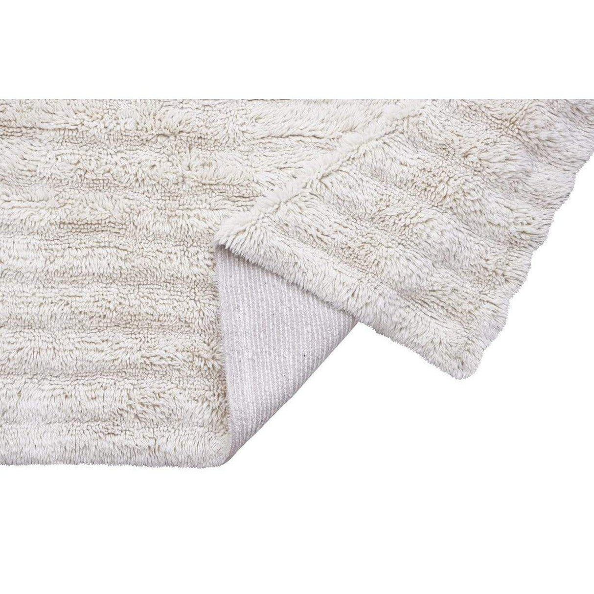 Rugs by Roo | Lorena Canals Dunes White Woolable Area Rug-WO-DUNES-WH-S