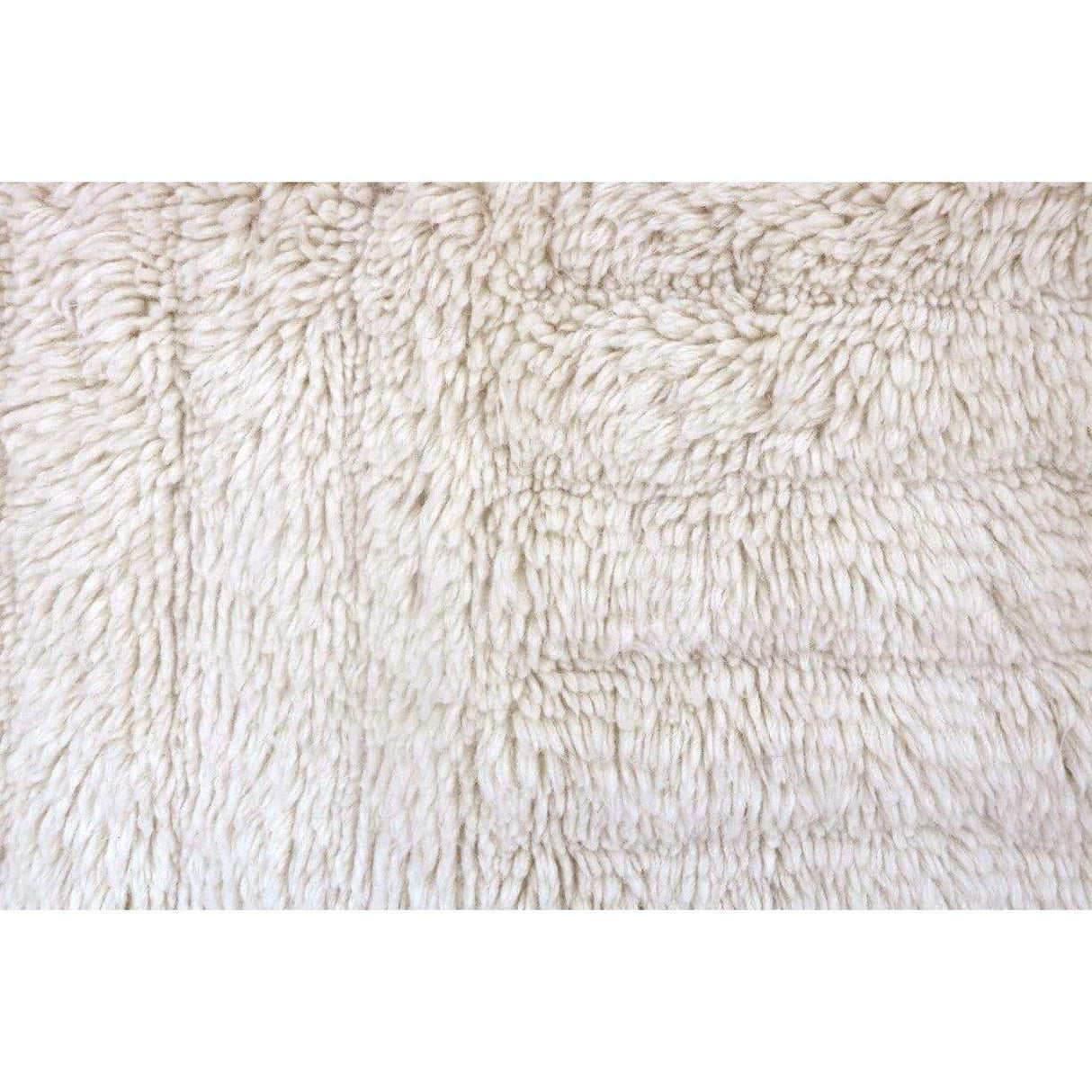 Rugs by Roo | Lorena Canals Dunes White Woolable Area Rug-WO-DUNES-WH-S