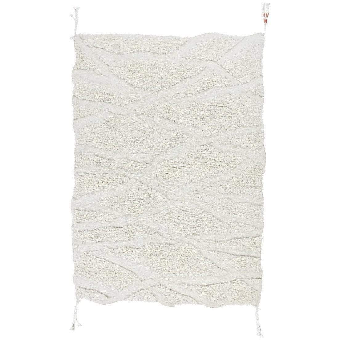 Enkang Ivory Woolable Area Rug