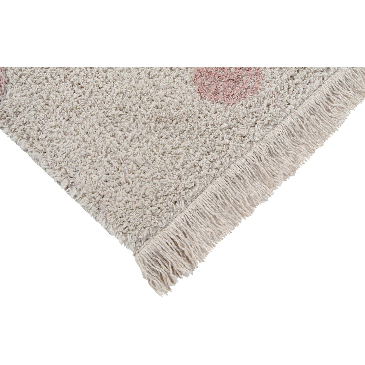 Rugs by Roo | Lorena Canals Hippy Dots Natural Vintage Nude Washable Area Rug-C-HIDO-VNU