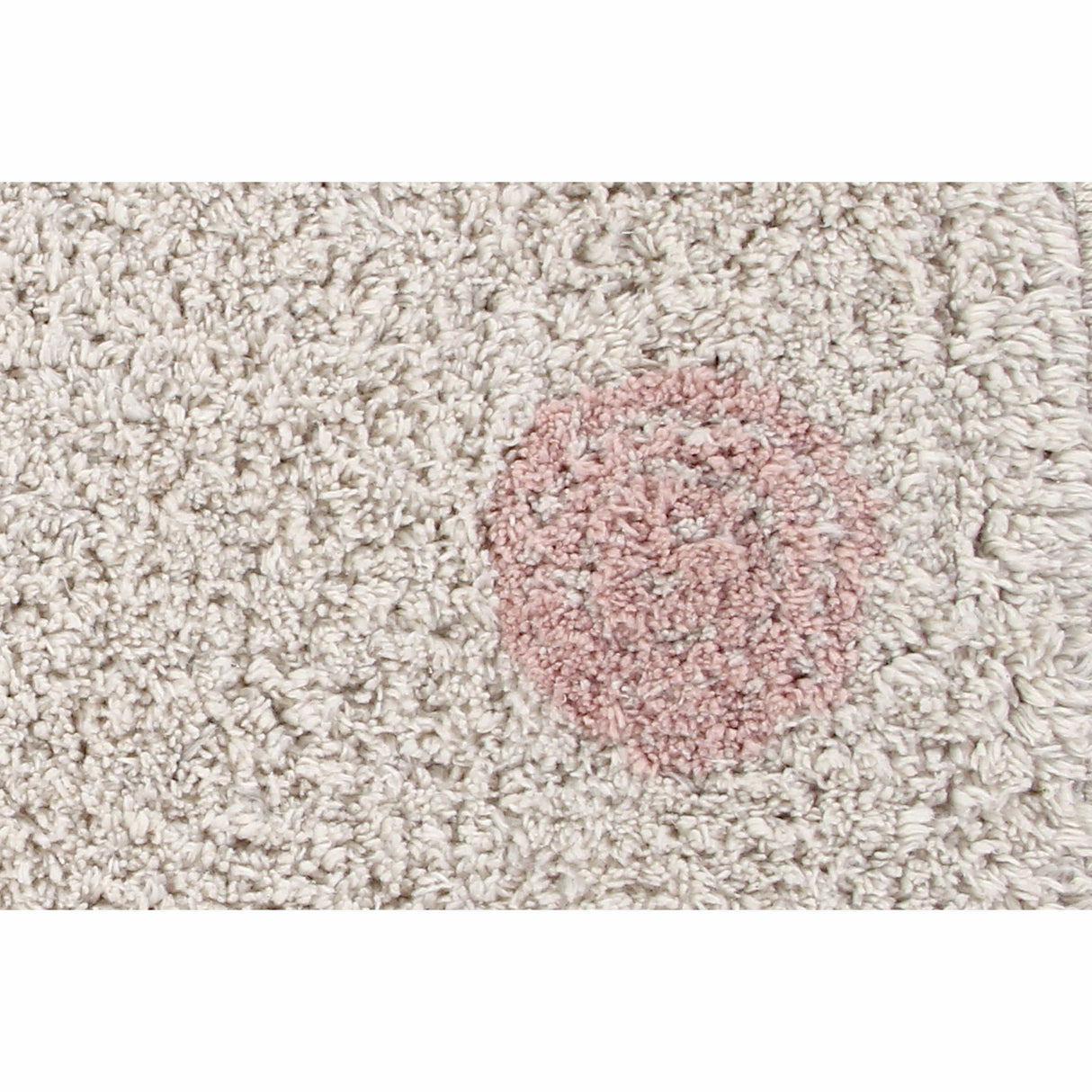 Rugs by Roo | Lorena Canals Hippy Dots Natural Vintage Nude Washable Area Rug-C-HIDO-VNU