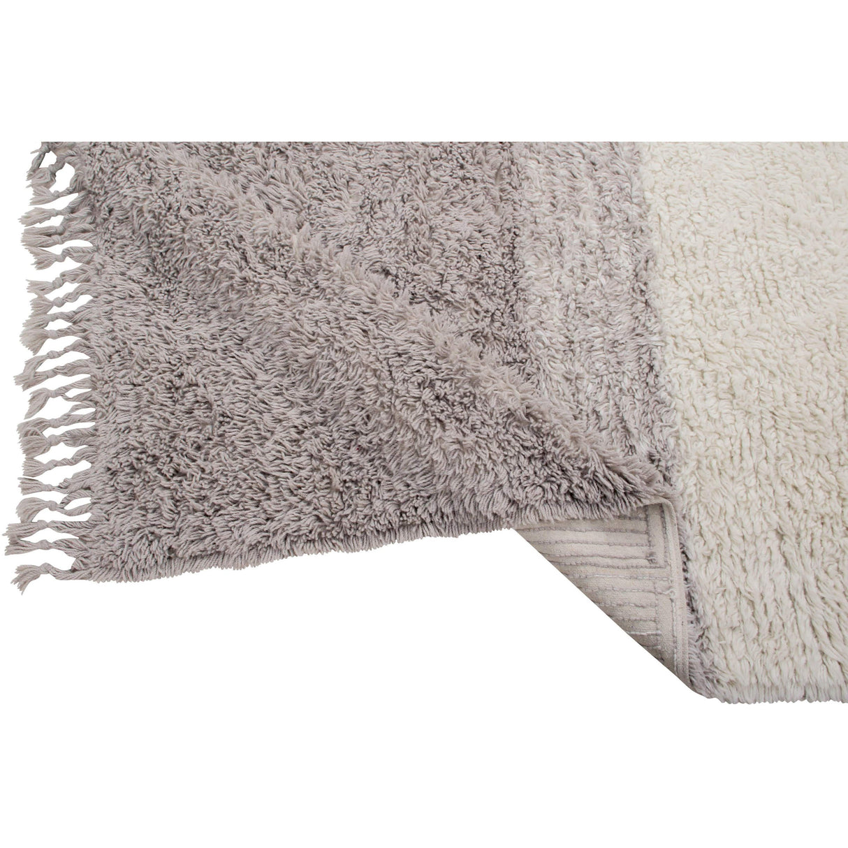 Rugs by Roo | Lorena Canals Into the Blue Wool Washable Area Rug-WO-TOBLU-M