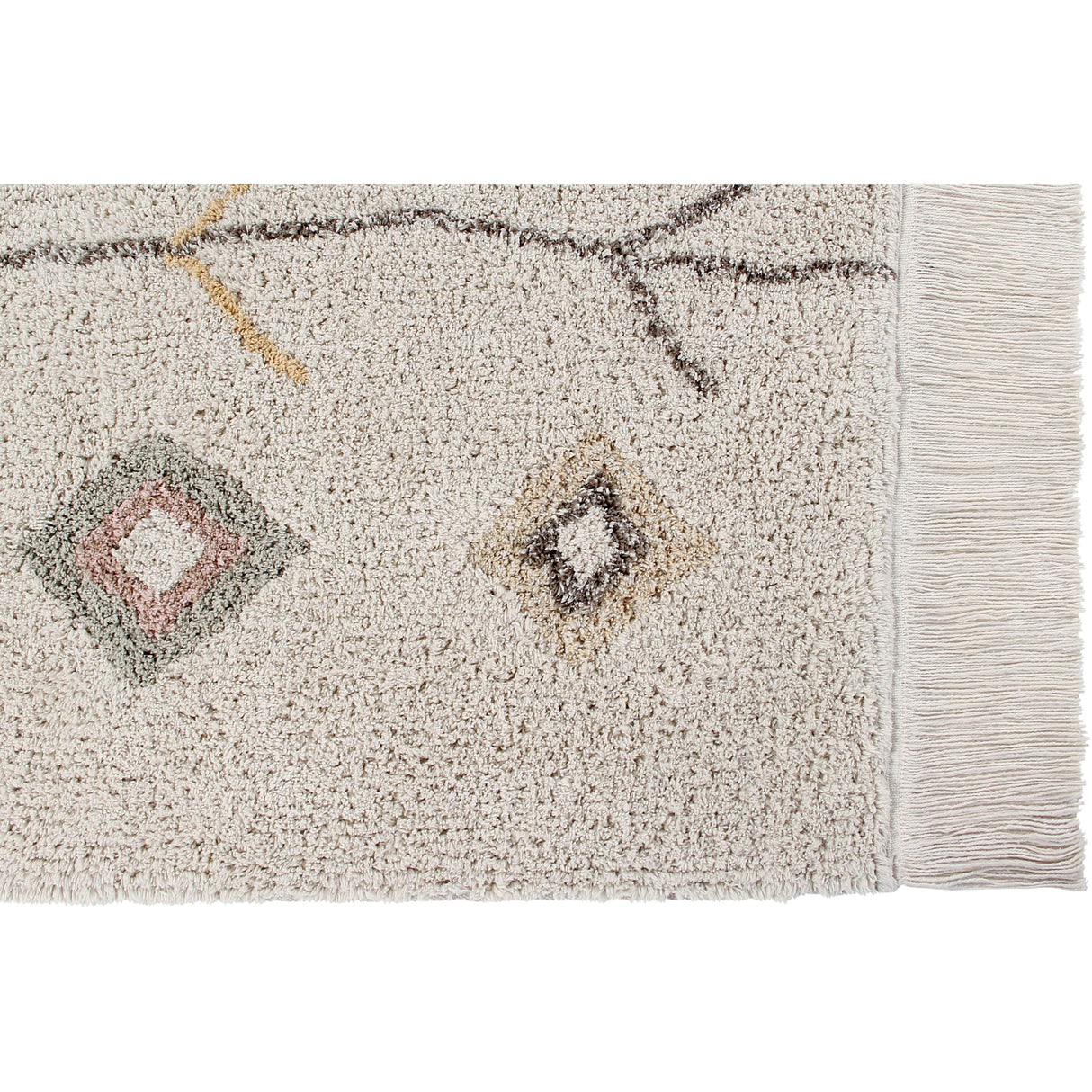 Rugs by Roo | Lorena Canals Kaarol Earth Washable Area Rug-C-KAA-NAT