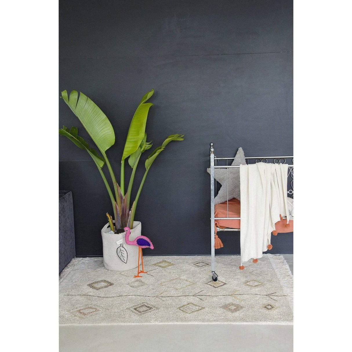 Rugs by Roo | Lorena Canals Kaarol Earth Washable Area Rug-C-KAA-NAT