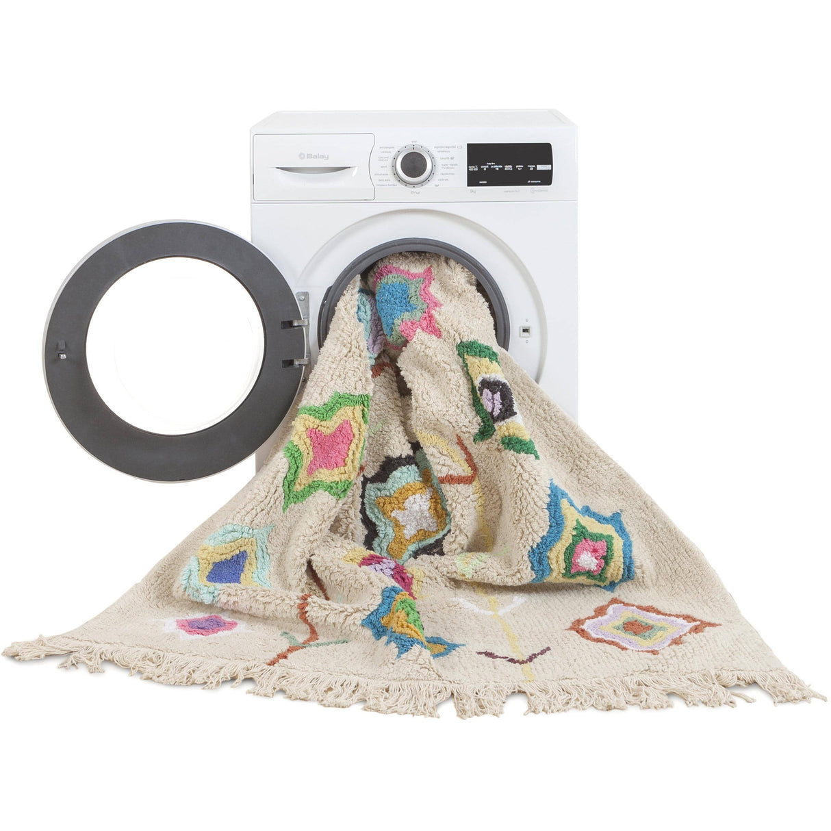 Rugs by Roo | Lorena Canals Kaarol Machine Washable Area Rug-C-KAAROL