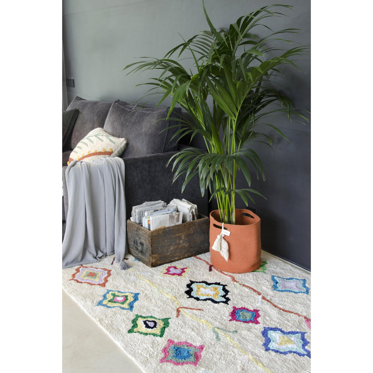 Rugs by Roo | Lorena Canals Kaarol Machine Washable Area Rug-C-KAAROL