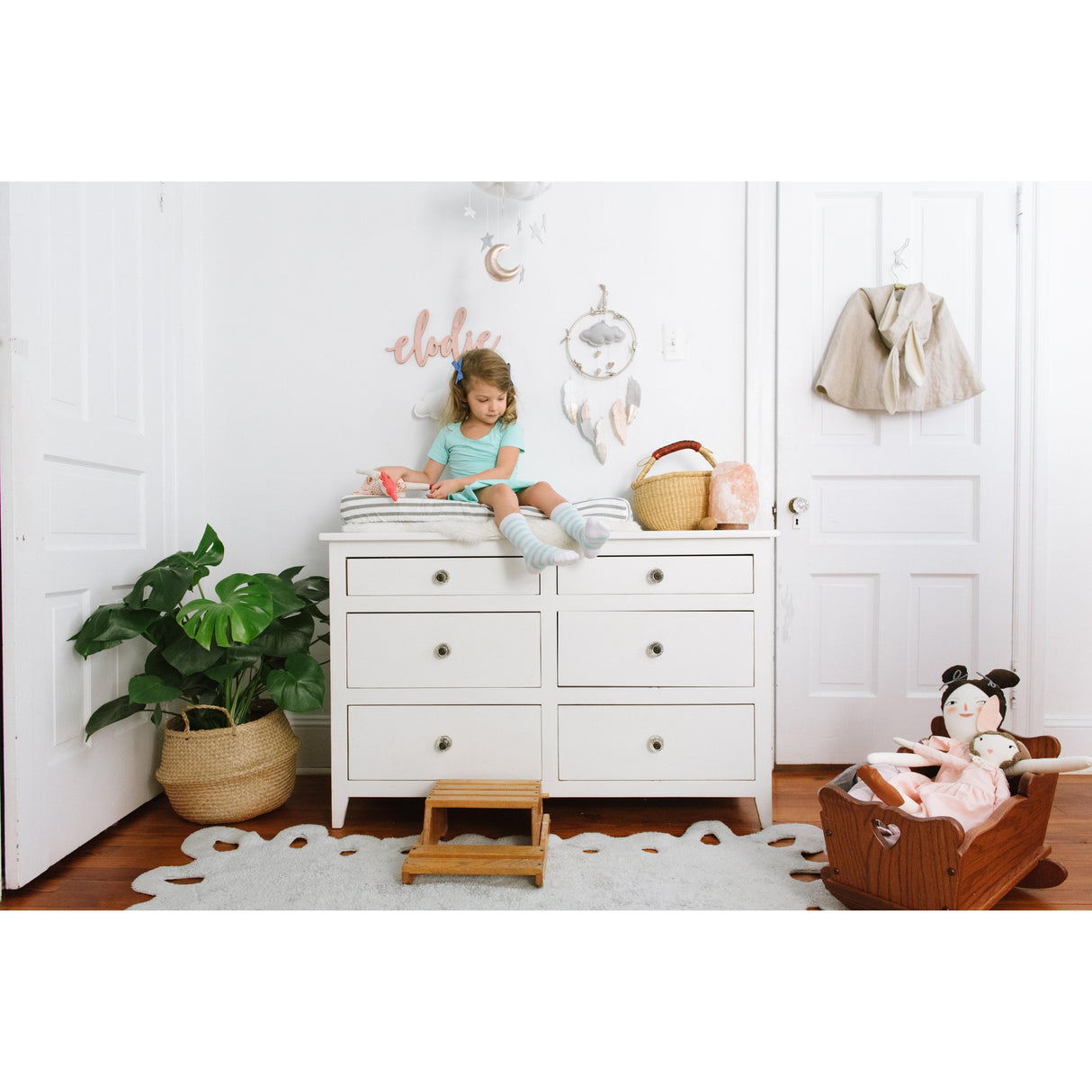 Rugs by Roo | Lorena Canals Lace Ice Machine Washable Area Rug-C-00000