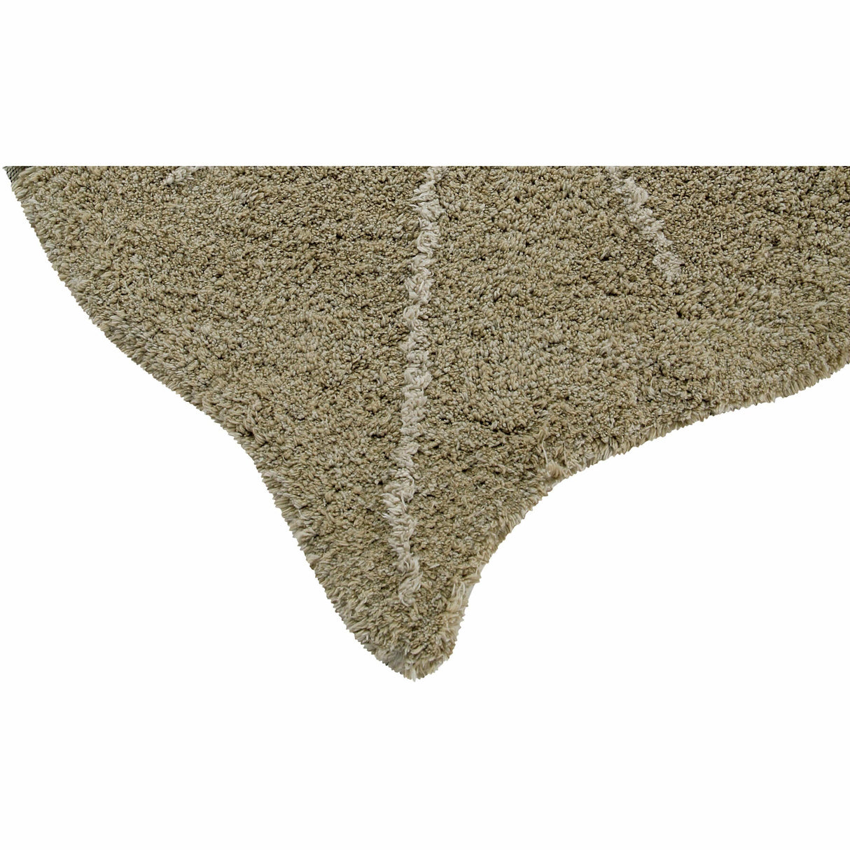 Rugs by Roo | Lorena Canals Monstera Olive Washable Area Rug-C-MON-OLV