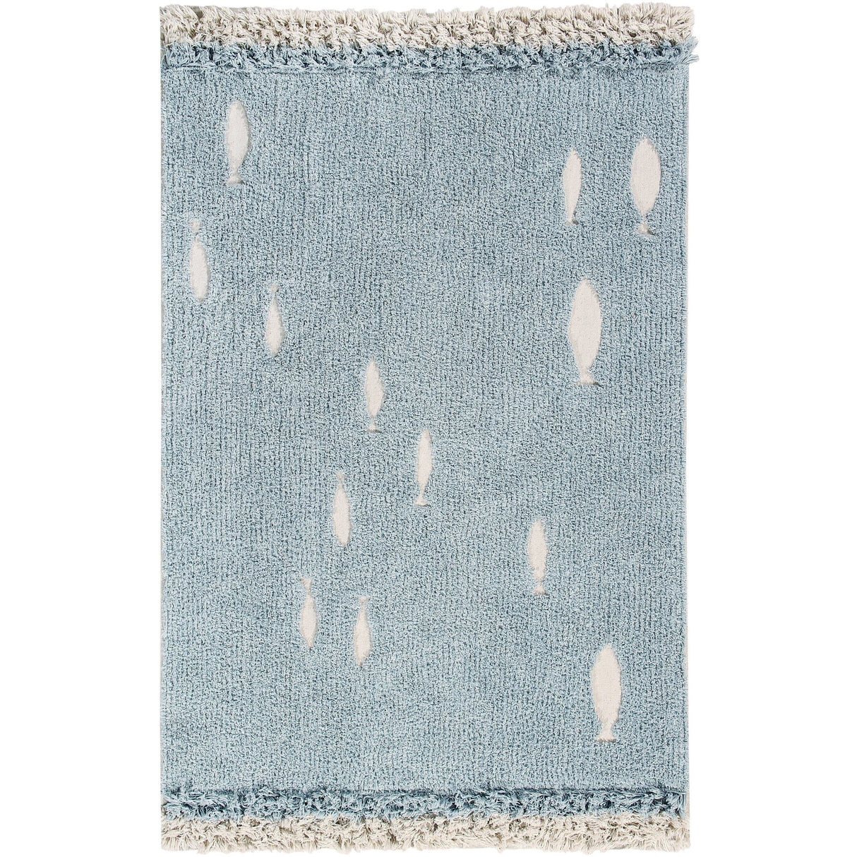 Ocean Shore Machine Washable Area Rug