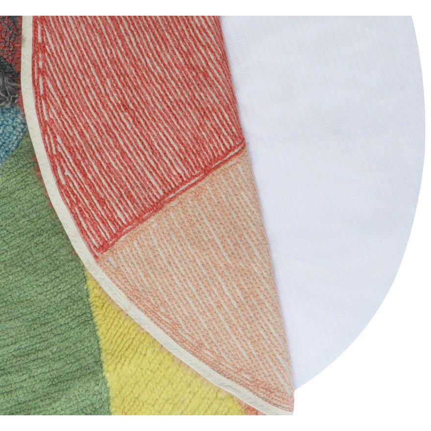 Rugs by Roo | Lorena Canals Pie Chart Wool Washable Area Rug-WO-PIE-RS