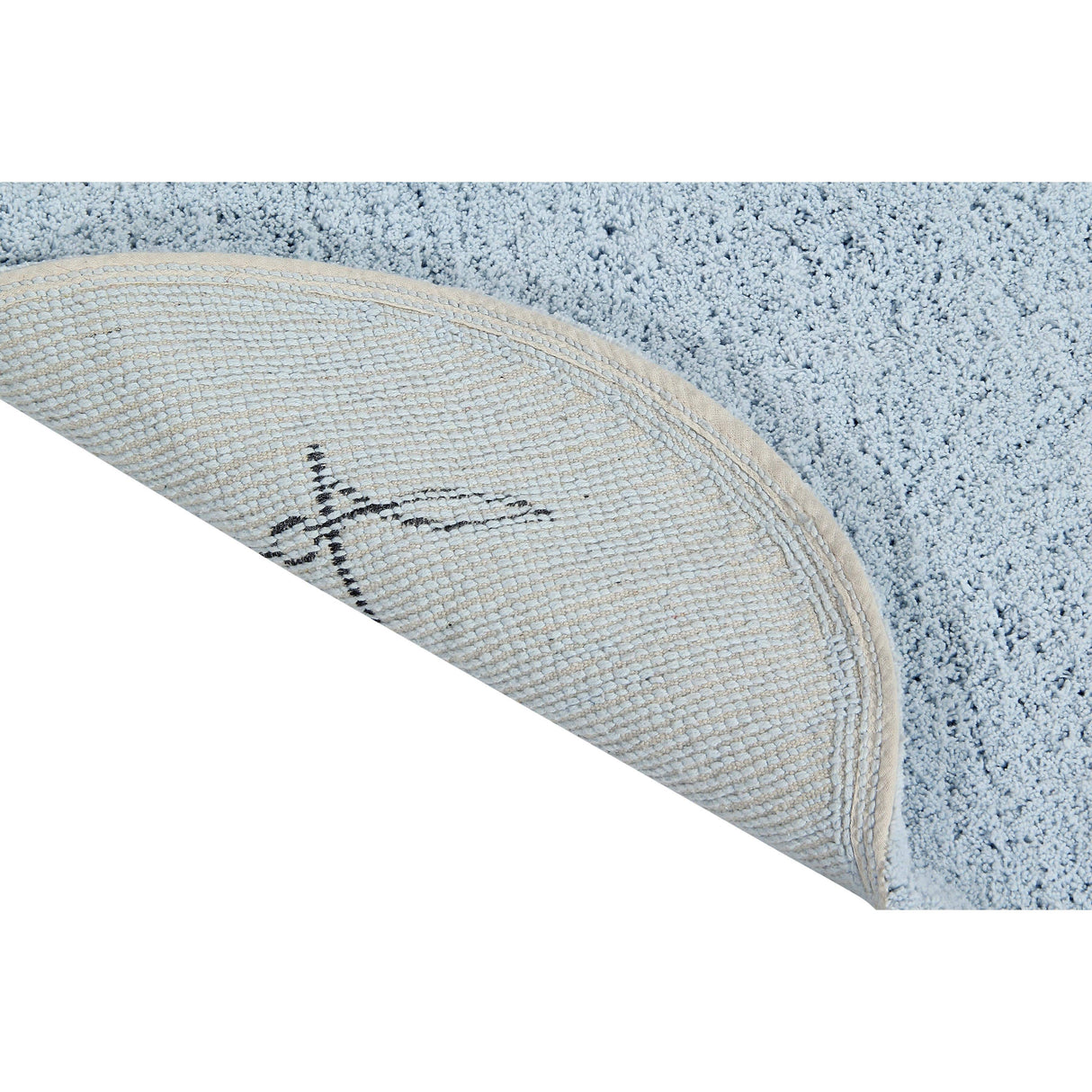 Rugs by Roo | Lorena Canals Puffy Dream Blue Machine Washable Nursery Baby Area Rug-C-PUFFY-DREAM