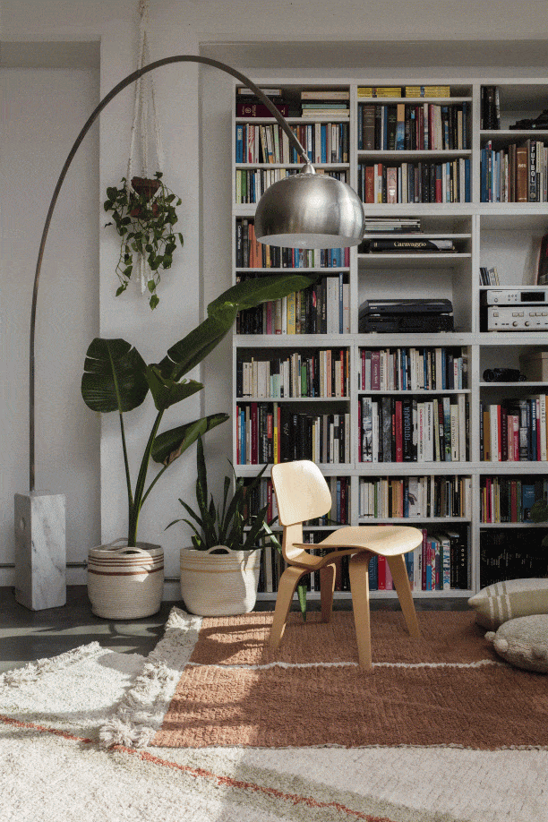 RUGS BY ROO Lorena Canals Area Rug Lorena Canals Reversible Duetto Sage Washable Area Rug