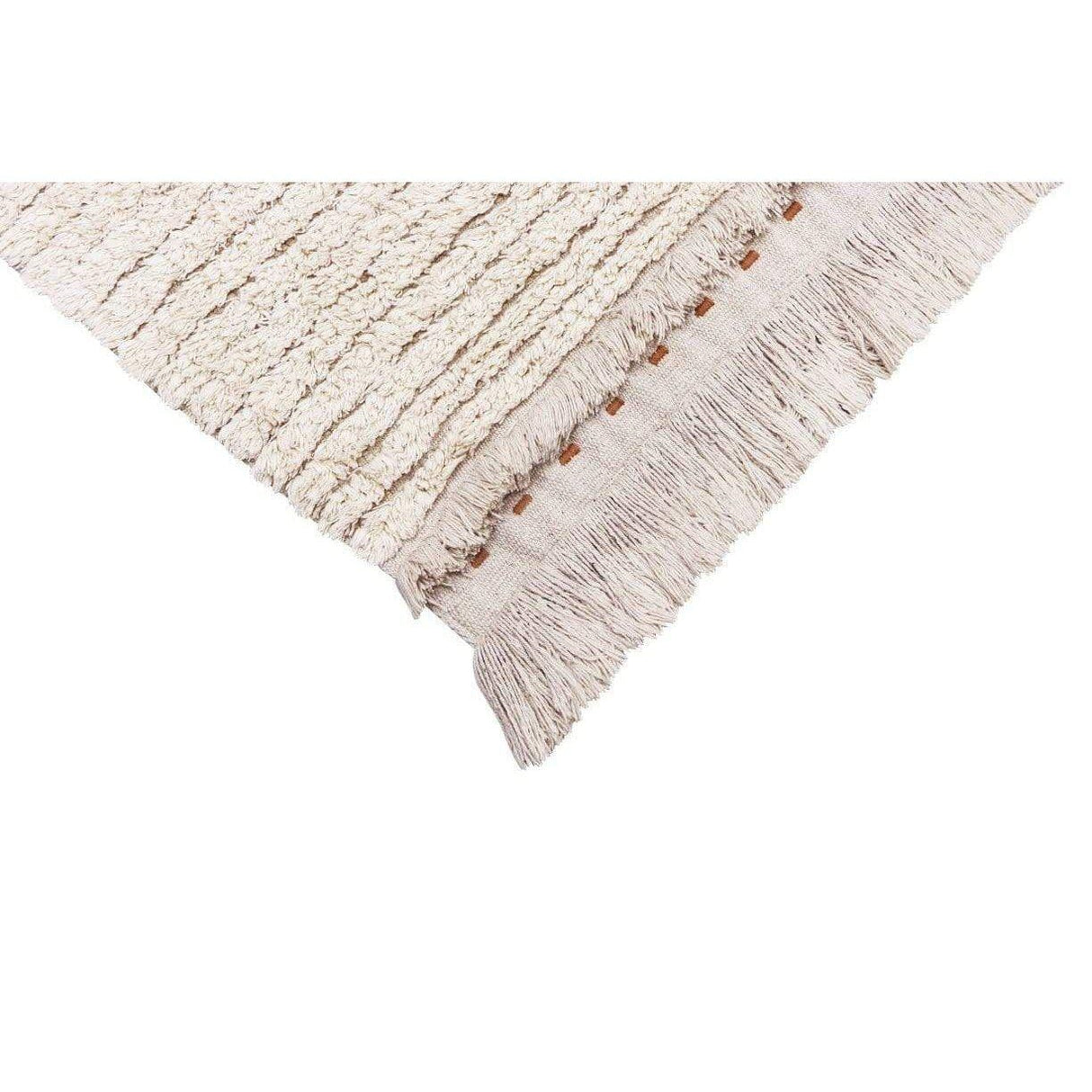 Rugs by Roo | Lorena Canals Reversible Duetto Sage Washable Area Rug-C-DUET-SGE-R