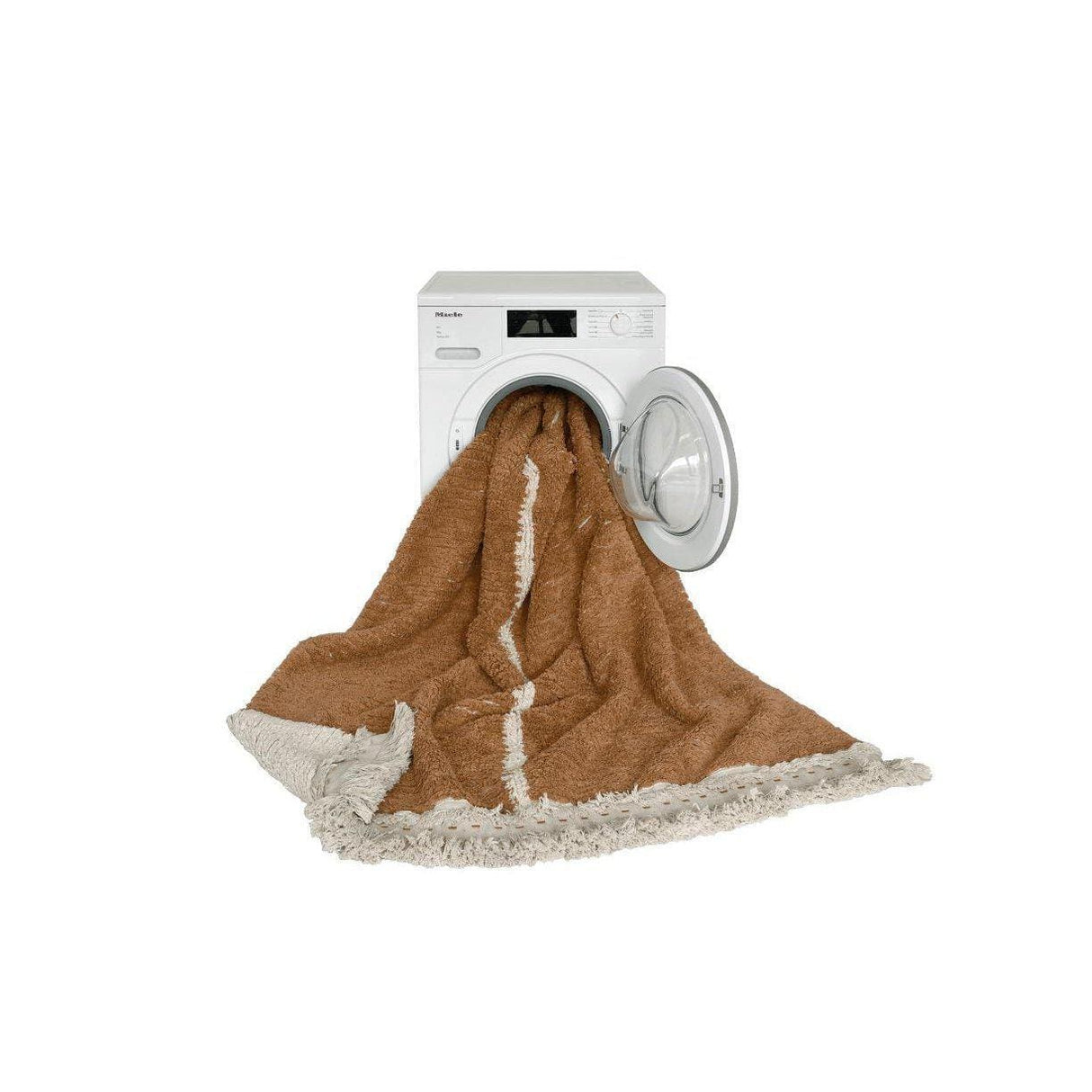 Rugs by Roo | Lorena Canals Reversible Duetto Toffee Washable Area Rug-C-DUET-TOF-R