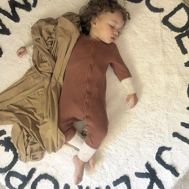 Rugs by Roo | Lorena Canals Round ABC Natural Black Machine Washable Kids Area Rug-C-ABC-NBK