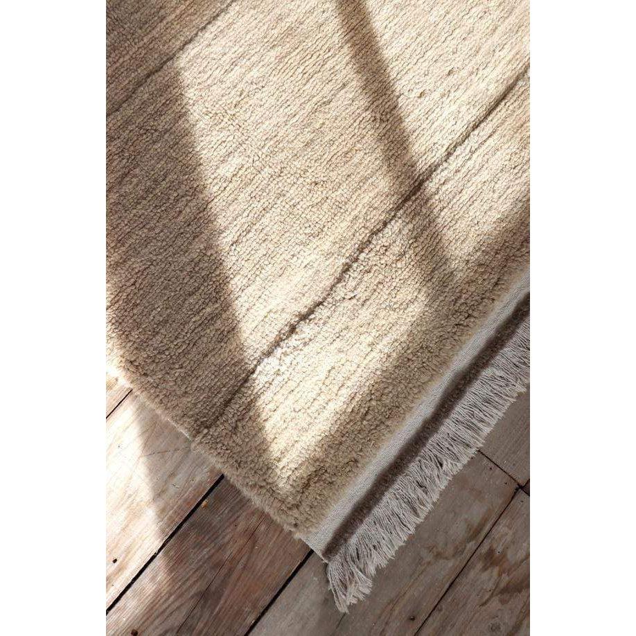 Rugs by Roo | Lorena Canals Steppe Beige Woolable Area Rug-WO-STEPPE-BG-S
