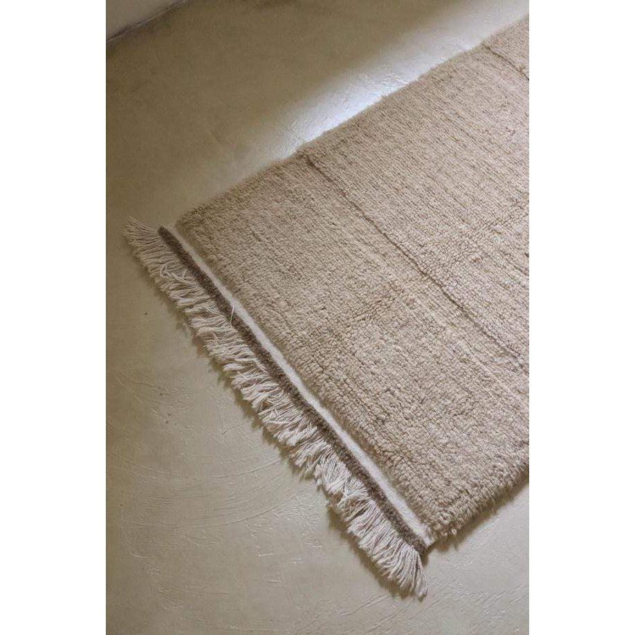 Rugs by Roo | Lorena Canals Steppe Beige Woolable Area Rug-WO-STEPPE-BG-S