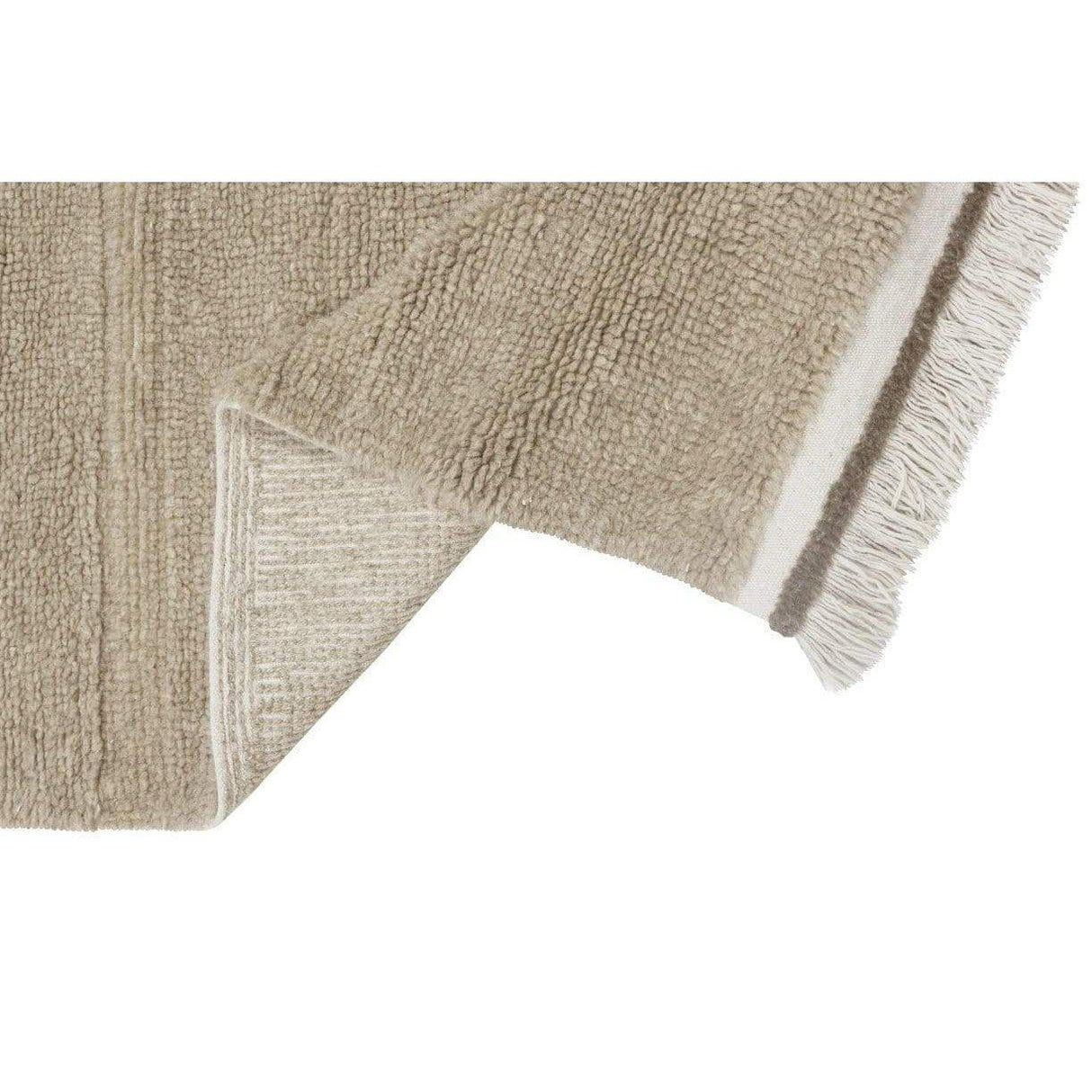 Rugs by Roo | Lorena Canals Steppe Beige Woolable Area Rug-WO-STEPPE-BG-S