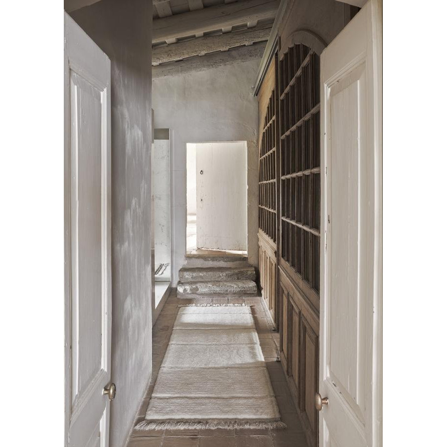 Rugs by Roo | Lorena Canals Steppe White Woolable Area Rug-WO-STEPPE-WH-S