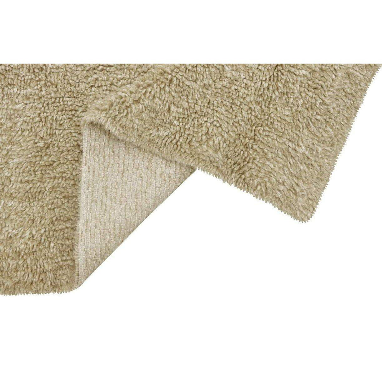 Rugs by Roo | Lorena Canals Tundra Blended Beige Woolable Area Rug-WO-TUN-LBG-S