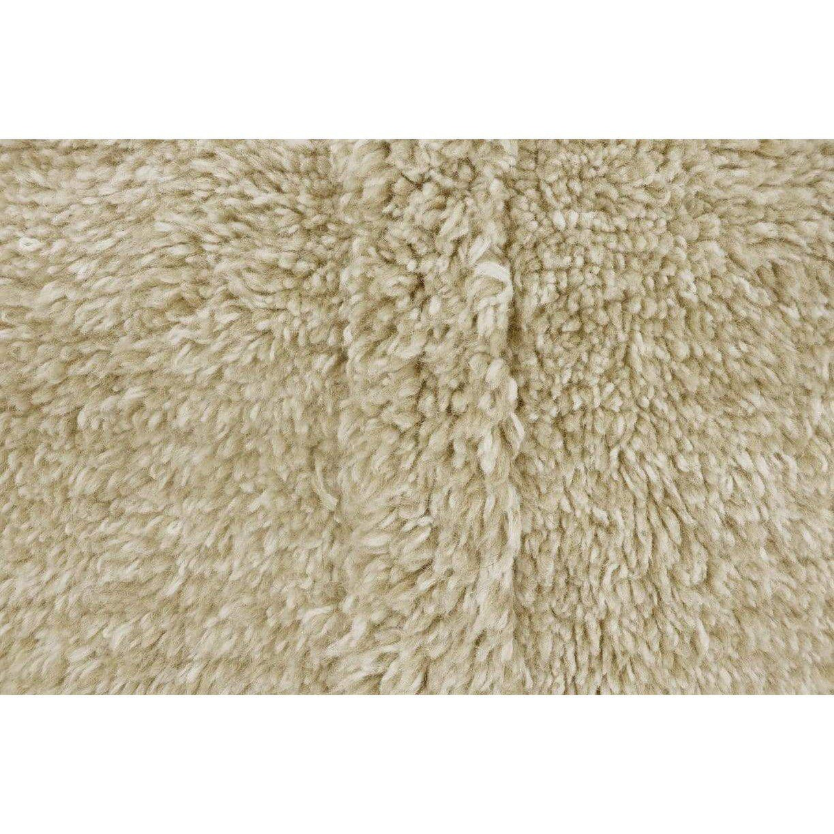 Rugs by Roo | Lorena Canals Tundra Blended Beige Woolable Area Rug-WO-TUN-LBG-S