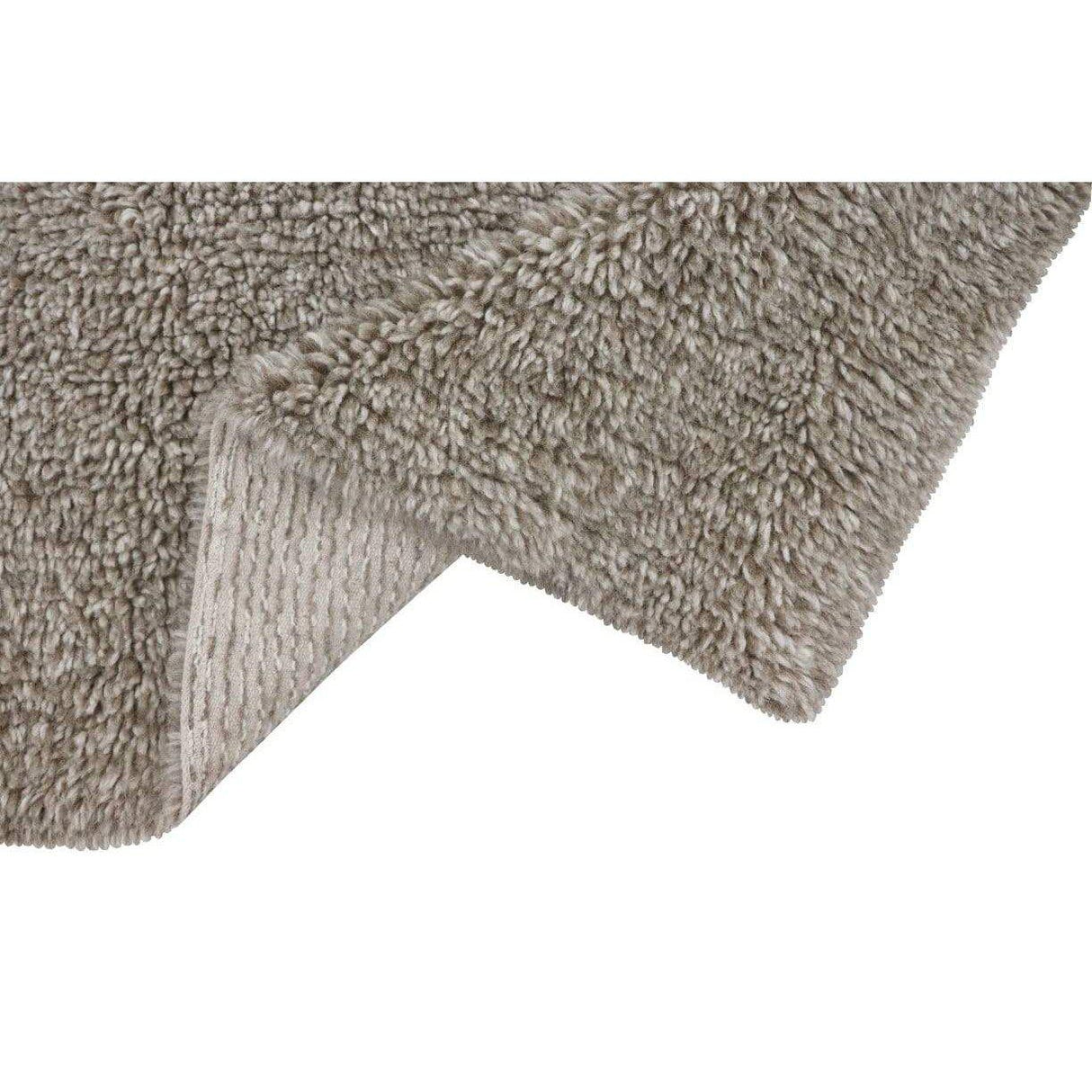 Rugs by Roo | Lorena Canals Tundra Blended Grey Woolable Area Rug-WO-TUN-LGR-S
