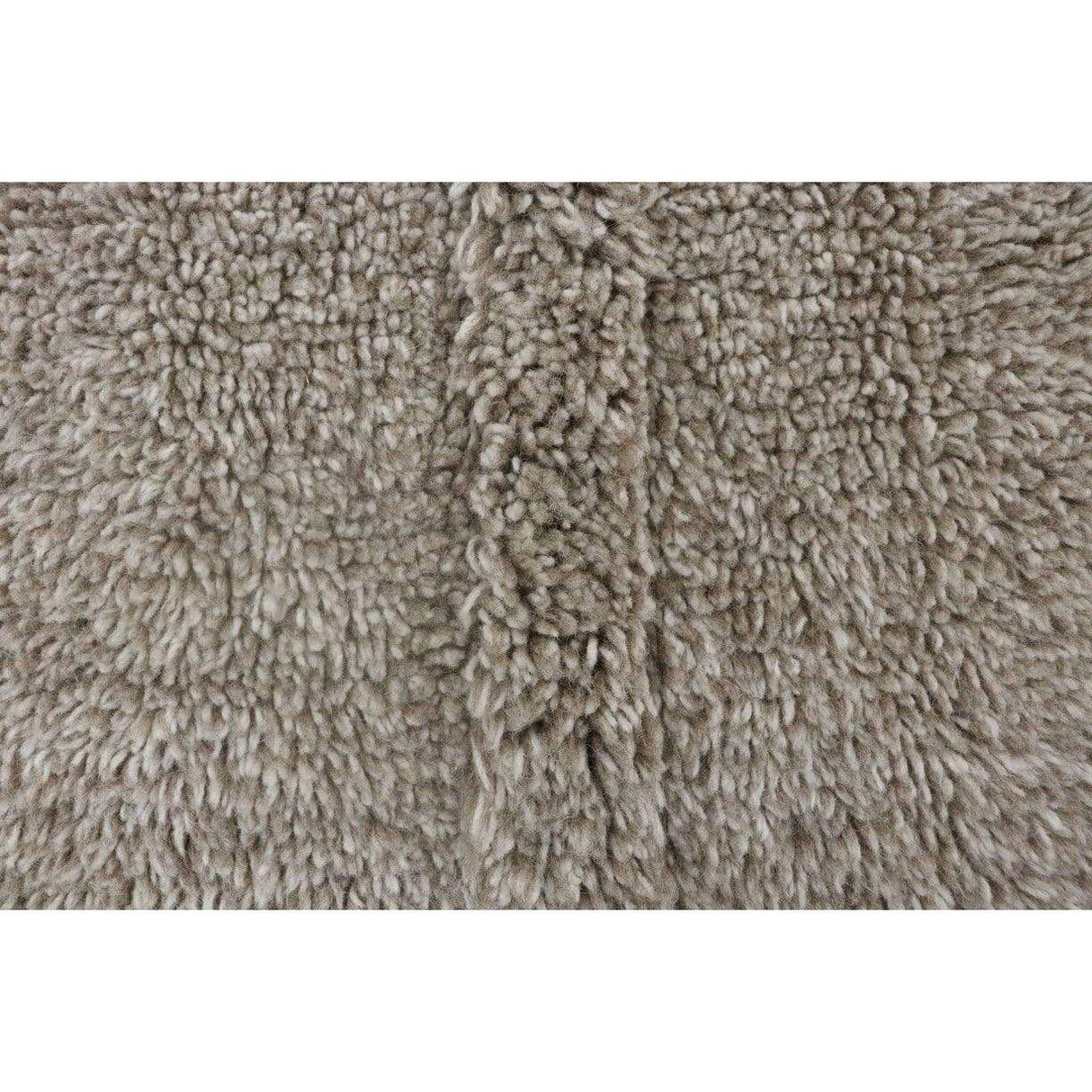 Rugs by Roo | Lorena Canals Tundra Blended Grey Woolable Area Rug-WO-TUN-LGR-S