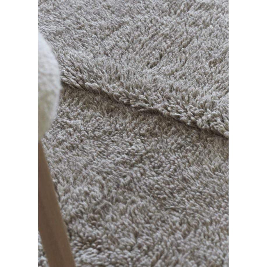 Rugs by Roo | Lorena Canals Tundra Blended Grey Woolable Area Rug-WO-TUN-LGR-S