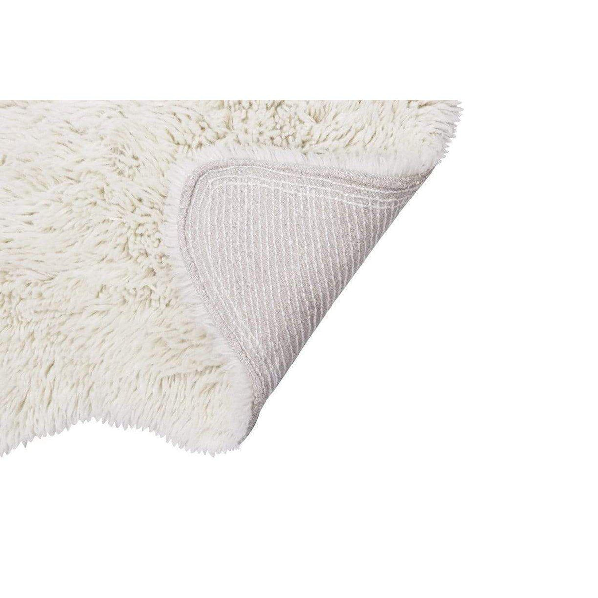 Rugs by Roo | Lorena Canals Woolly White Woolable Area Rug-WO-WOOLLY-WH