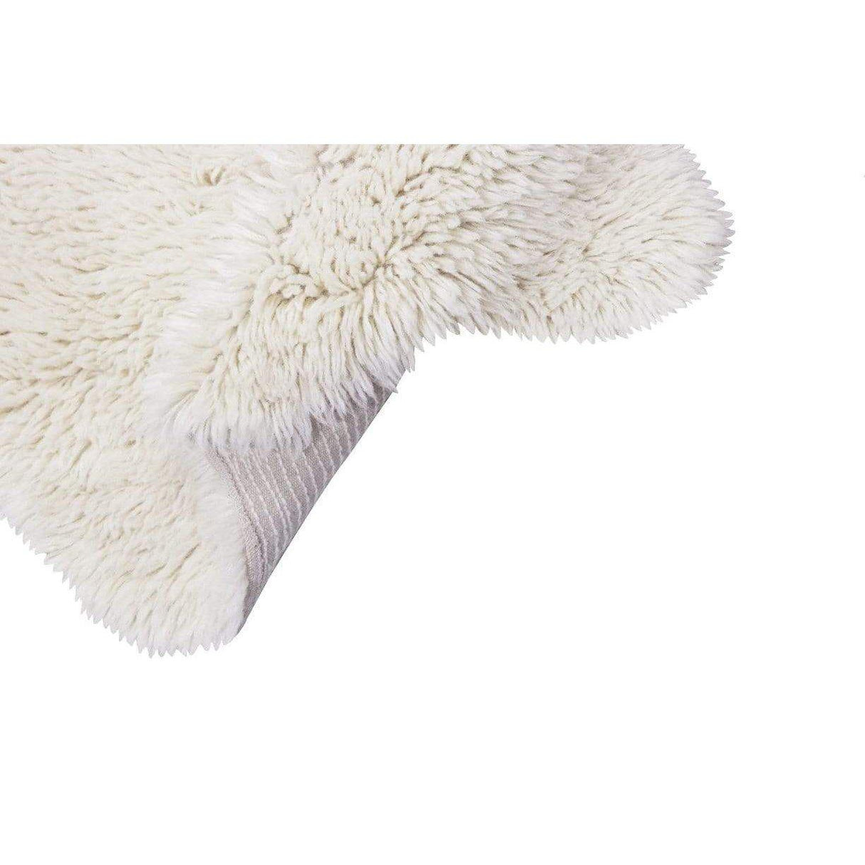 Rugs by Roo | Lorena Canals Woolly White Woolable Area Rug-WO-WOOLLY-WH